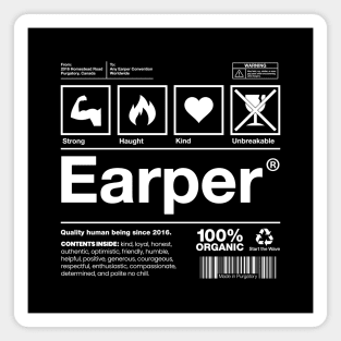 Earper Shipping Label - Wynonna Earp Magnet